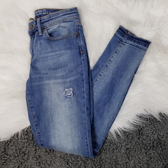 {Gap} Skinny Letdown Authentic Wash Jeans - Picture 5 of 7